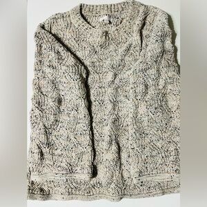 LC Lauren Conrad Textured Knit Sweater - Cream